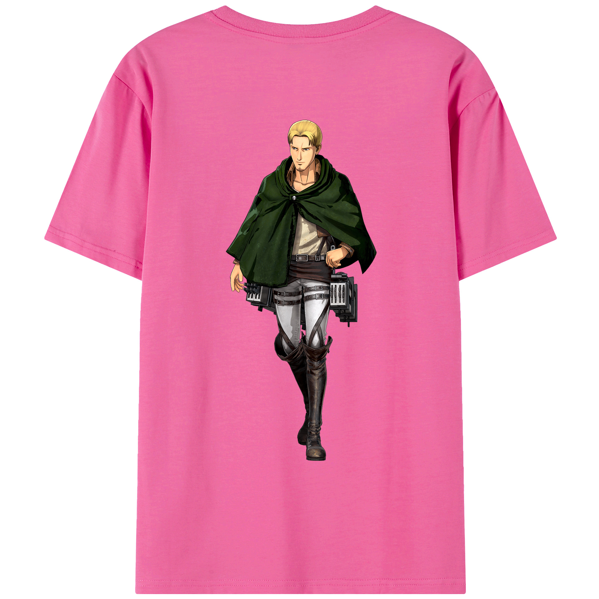 （画像用） 進撃の巨人 Attack on Titan レディース半袖Tシャツ(バックプリント)